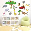 Kids Room or School Wall Sticker Easy to Paste 3D Wall Stickers Self Adhesive Wall Stickers Wall Sticker for Living Room Drawing Room Waterproof Wall Stickers. 