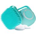 Pet Grooming Brush Bath Brush with Shampoo Container for Dog Cat Bathing Grooming Pet Scrubber Soft Rubber Silicone Massage Brushes Comb Bathing Tool. 