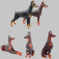 Doberman Pinscher Model Fade-less Doberman Pinscher Figure Toys. 