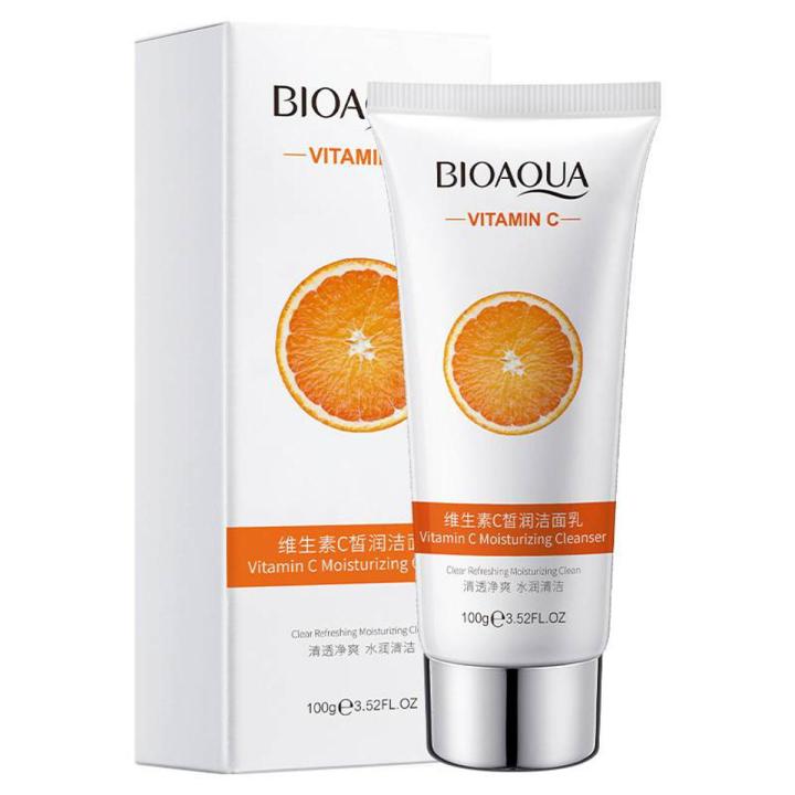Bioaqua Vitamin C Moisturizing Deep Cleansing Cleanser 100g BQY81846