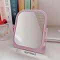 Makeup Mirror Ladies Makeup Desktop Cute Rotating Fashion Mirror Oval Rectangle Shape Women Cosmetic Mirror. 