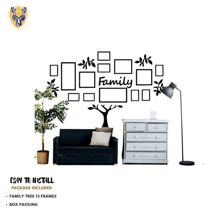 3D%20Wooden%20Wall%20Family%20Tree%20Decor%20With%20Picture%2013%20Large%20Size%20Frames,%20Wooden%20Family%20Tree%20Photos%20Frame,%20Modern%20-%20Image%202