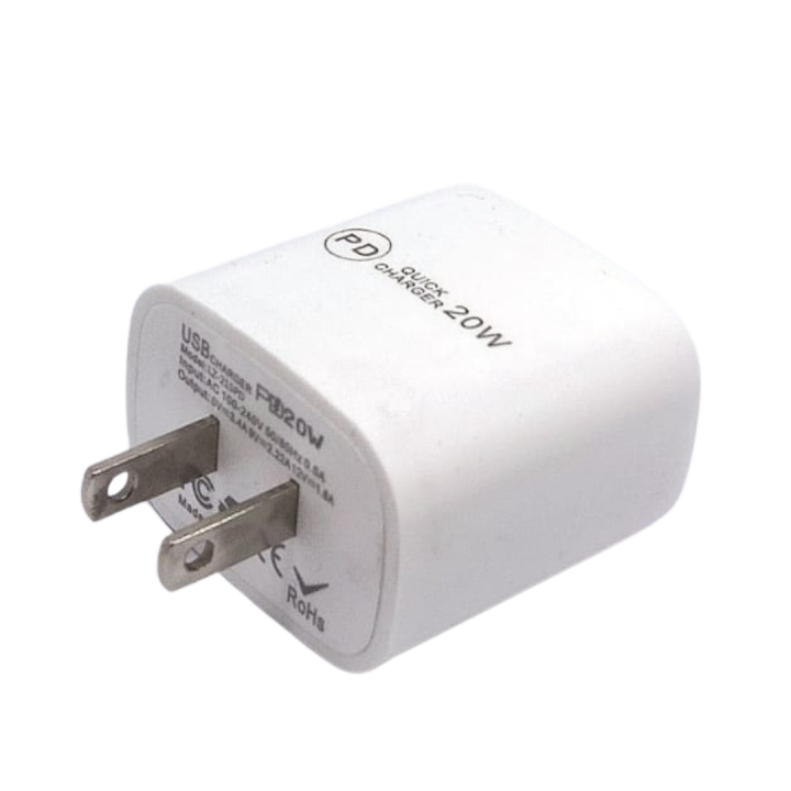 Fast%20Charge%20Wall%20Charger%2020W%20PD%20(USB%20C)%20+%20QC%203.0%20(USB%20A)%20white%20-%20Image%203
