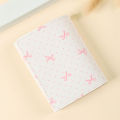 Cute Bow Wallet Spacious Sweet Style Lightweight Floral Purse Portable Floral Pattern Cute Card Holder for Casual Use Carry. 