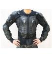 Motorbike Protective Body Armor Jacket - Black. 