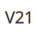 Vivo V21 & V21E back case, [Bumper] Exclusive - Transparent Back Cover Clear Thin Case - for Vivo V21 & V21E 2021. 