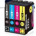 29XL Ink Cartridges Multipack, for Epson 29 XL 29XL Printer Ink, Using with Epson Expression Home XP-442 XP-452 XP-342 XP-245 XP-235 XP-255 XP-352 XP-247 XP-332 XP-345 XP-432 XP-445 Printers, 4-Pack (Black-Cyan-Megenta-Yellow).. 