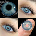 Color Name: PATTAYA BLUE ,Color Lens / Color Lenses for Girls / Soft Color Contact Lenses / Eye Lenses / Fashion Lenses / Cosmetics Lenses High Quality Lenses With Free Water Kit. 