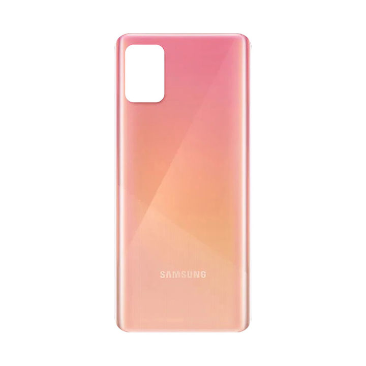 Samsung Galaxy A51 Back Body Casing Housing Replacement with Battery Back Door Included For Samsung A51 - Pink