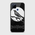 Realme_C15 Cover - SkinLee HQ Infinity Glass Case (Soft) - Rendering Black Bird - SKINLEE-559-1-905-485. 