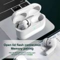 Remax Binaural Stereo Wireless Airpods TWS V3 with Super Sound & High Quality Touch Sensors True Stereo Headphones with Built in Mic 10m Transmission Bluetooth Wireless Earbuds , Case Sport Headset for all Bluetooth Smart devices. 