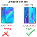 Realme_ 3 Pro - Shock Proof Ultra Slim Frameless Design Matte finish Back Case Cover - With Camera protection Bump. 