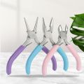 3-Piece Jewelry Pliers Set – Includes Needle Nose, Round Nose & Diagonal Pliers for Jewelry Making, Wire Wrapping, Beading & DIY Crafts. 