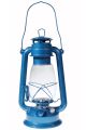 Kerosene Oil Lantern Emergency Hanging Light Lamp - BLUE. 