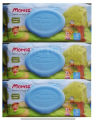 Momse Cotton Baby Wipes (03 Packs) (66 Wet Sheets Each) Extra Long Wipes. 