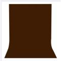 5 x 6 ft Photography Backdrops Chroma key for Video Background Brown Color Sheet Only. 
