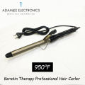 Hair Curler and Curling Wand Professional Series - Hair Curling Iron with Temperature Control. 