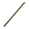 1PCS - Single Row 40Pin 2.54mm Round Male Pin Header Connector Strip. 