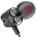 SPACE - VIBRATE - Dual Speaker With Dual Bass & High Quality Richest Sound Wired Handsfree - (VT-535). 