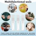 5pcs 2ML- 10ML Mini Clear Plastic Spray Bottle Empty Cute Perfume Atomizer for Cleaning, Travel, Essential Oils. 