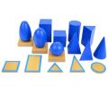 Montessori 10 Geometric Solids with 10 Bases. 