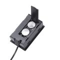 Thermometer digital LCD -40 Degrees Celsius + 110 Degrees Celsius Temperature measuring instrument Temperature gauge, 2 Meter. 