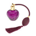 Vintage Style Refillable Perfume Atomizer Long Tassel Spray Glass Bottle 100ml. 