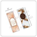 Customizable Classic & Trendy Bookmark Designs - Set of 4, Ready to Print, Personalized Paper Bookmarks for Books & Notebooks. 