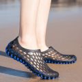 New  Famous Brand Casual Men Sandals Fashion Plastic Sandals Summer Beach Shoes Water Shoes Slippers Fast Shipping. 