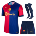 Lamine Yamal Barcelona T-shirt and Shorts Football Kit new design 2024/2025 Adults and Kids Sizes Available. 