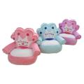 Cover with Filling Baby Bean Bag Cartoon Crown Seat Sofa Baby Chair Toddler Nest Puff Seat Bean Bag Plush Children Seat Cover. 