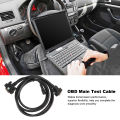 Diagnostic Cable Adapter, Flexible Professional OBD2 Main Test Cable for Launch X431 IV Diagnostic Scanner. 