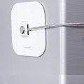 Refrigerator Lock, Mini Fridge Lock with Key for Adults, Lock for a Fridge, Cabinet Door(White 2Pack). 