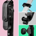XT10 Bluetooth Tripod Selfie Stick Live Mobile Phone Holder. 