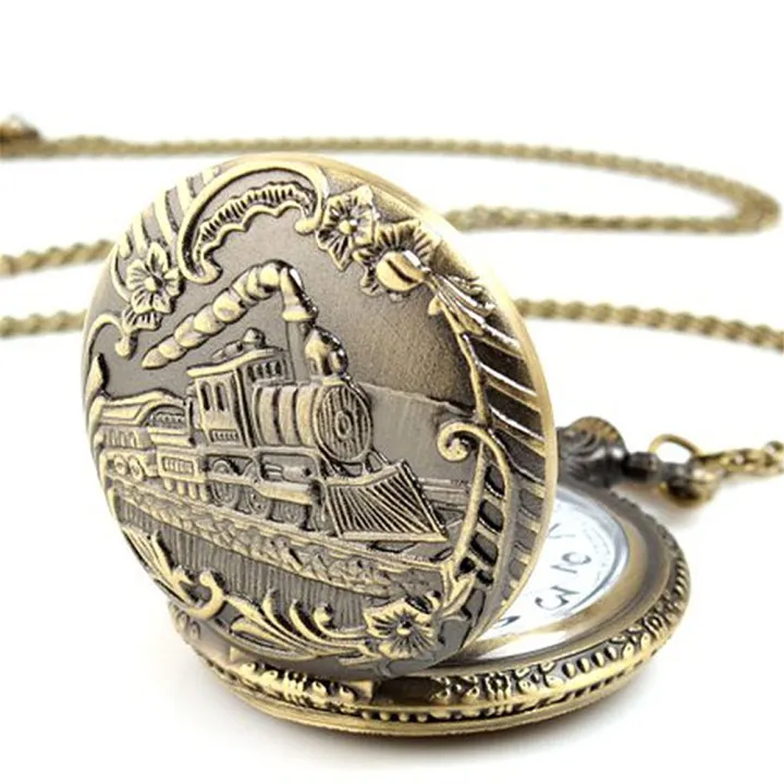Unisex%20Antique%20Case%20Vintage%20Brass%20Rib%20Chain%20Train%20Pattern%20Quartz%20Pocket%20Watch%20-%20Image%204