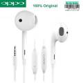 Oppo 100% Original Handfree Super Bass Hifi Sound-White. 