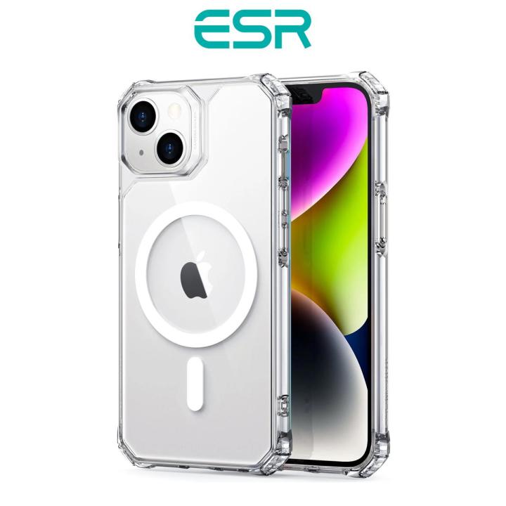 ESR iPhone 14 Plus / Max Air Armor Clear Case with HaloLock for MagSafe Cases for iPhone Protective Cover