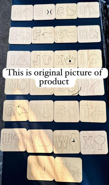 Agaaz%20ABC%20kids%20drawing%20wooden%20stencils%20%7C%20complete%20alphabets%20-%20Image%204