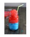 100Pcs -10.3 Inch Disposable Flexible Drinking Straws Plastic Straws-Multicolors. 