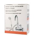 Instant Electric Water Heater tap Faucet, Tankless Geyser Heating Tab with Digital Temperature Display, with shower head, ABS Body Shock Proof, Auto Electric Geezer, Water Geezar for Kitchen and Bathroom Accessories, AC 220V 3000W. 