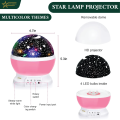 Star Lamp Projector, Starry Sky Projector Night Lamp, Star Moon Lamp Projector, 360 Degree Rotation LED Star Night Light Table Lamp, USB Multi Lights Projector Lamp For Kids By Elite Sirius. 