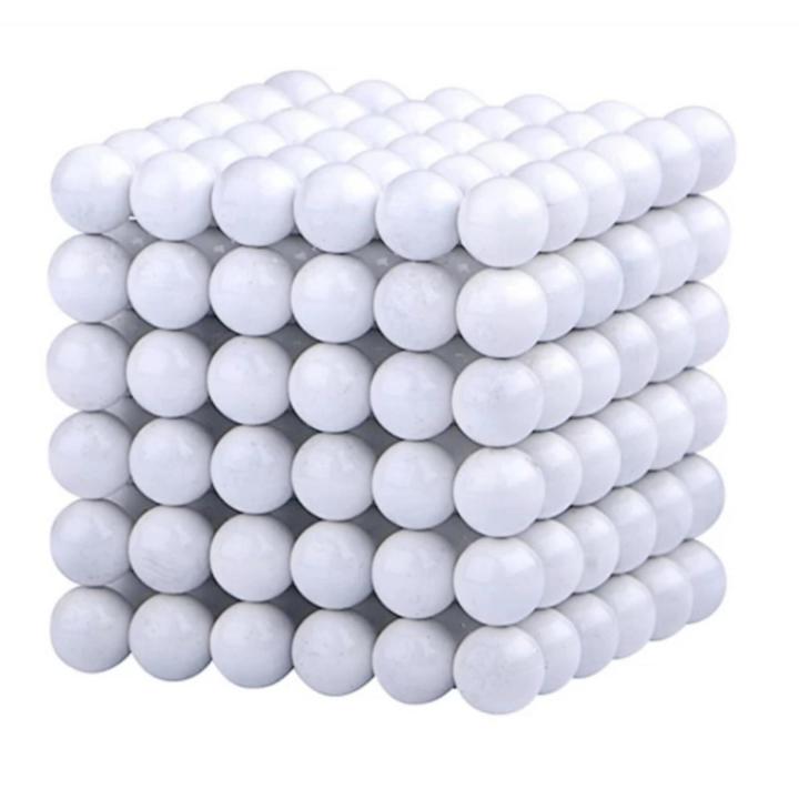 5MM 216 Pieces Magnetic Balls (WHITE) Colour Magnet