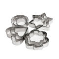 Stainless Steel Cookie Cutter Set – 12 Pieces with 4 Fun Shapes. 