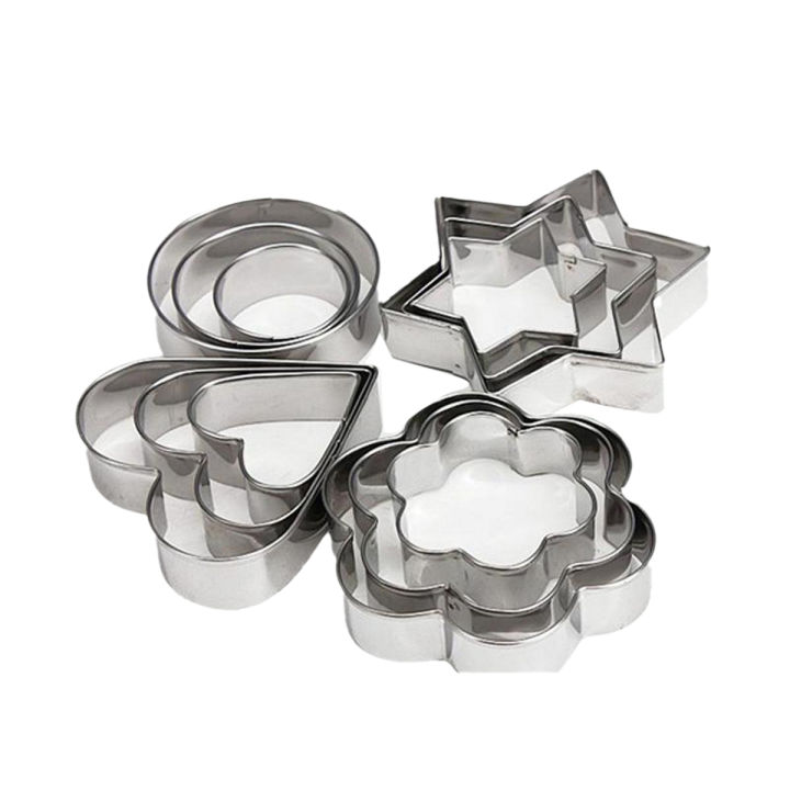 Stainless%20Steel%20Cookie%20Cutter%20Set%20%E2%80%93%2012%20Pieces%20with%204%20Fun%20Shapes%20-%20Image%202