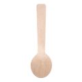 100Pcs Disposable Wooden Spoon Mini Ice Cream Spoon. 