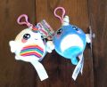 Squeezamals Foamed Stuffed Animal Toy , Unicorn, Sloth, Zebra keyring for school collage backpack. 