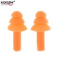 10 Pairs Soft Anti-Noise Ear Plug Waterproof Swimming Silicone Swim Earplugs For Adult Children Swimmers Diving. 