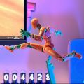 Upgraded 3D printed multi-joint action figure Lucky 13 Carrot Man assembly and decompression toy variety model. 