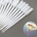 100 Pcs Plastic Dropper Pipette 3ml, For Laboratory 100 Pcs for lab & Perfume Making use & for Art & Craft. 
