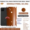 GOOGLE PIXEL 4A 5G FULL BACK 360 premium Protection Skin Wrap full cover Premium Quality. 